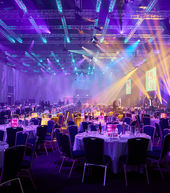 Banquet Set up, Halls A & B