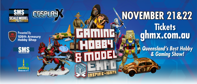 GhMX Gaming, Hobby & Model Expo 